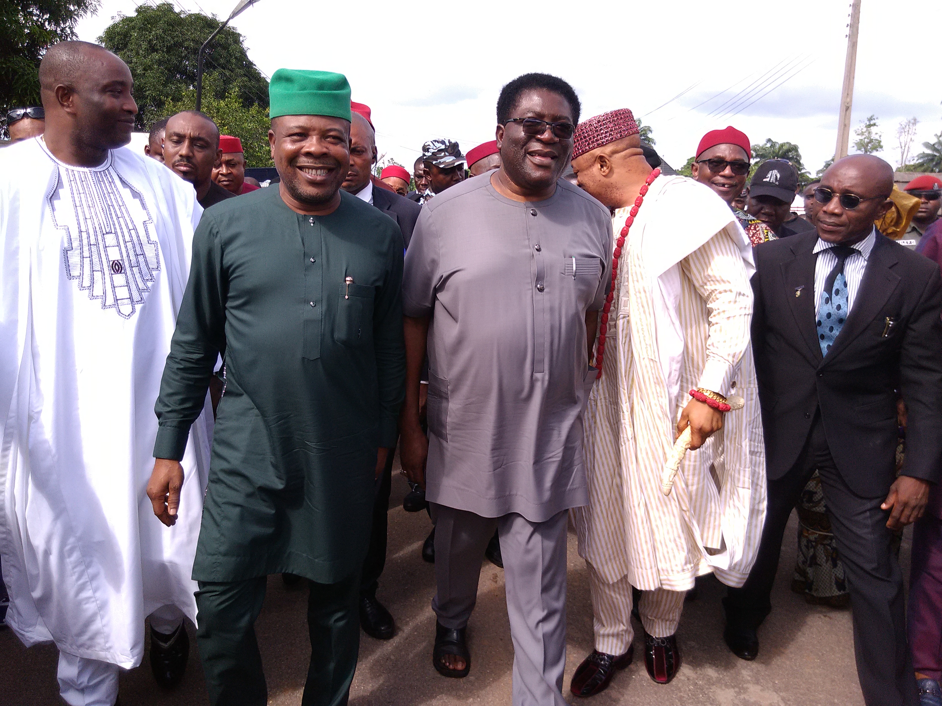 Madumere congratulates Gov.  Ihedioha on victory at the Tribunal