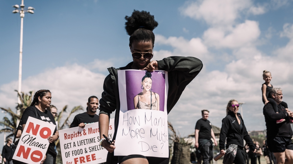 South Africa: Protesters demand action on violence against women