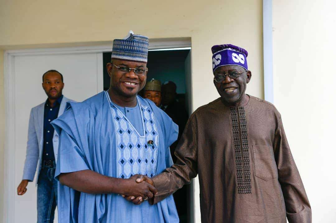 Kogi Guber: Gov Bello gets Tinubu's endorsement