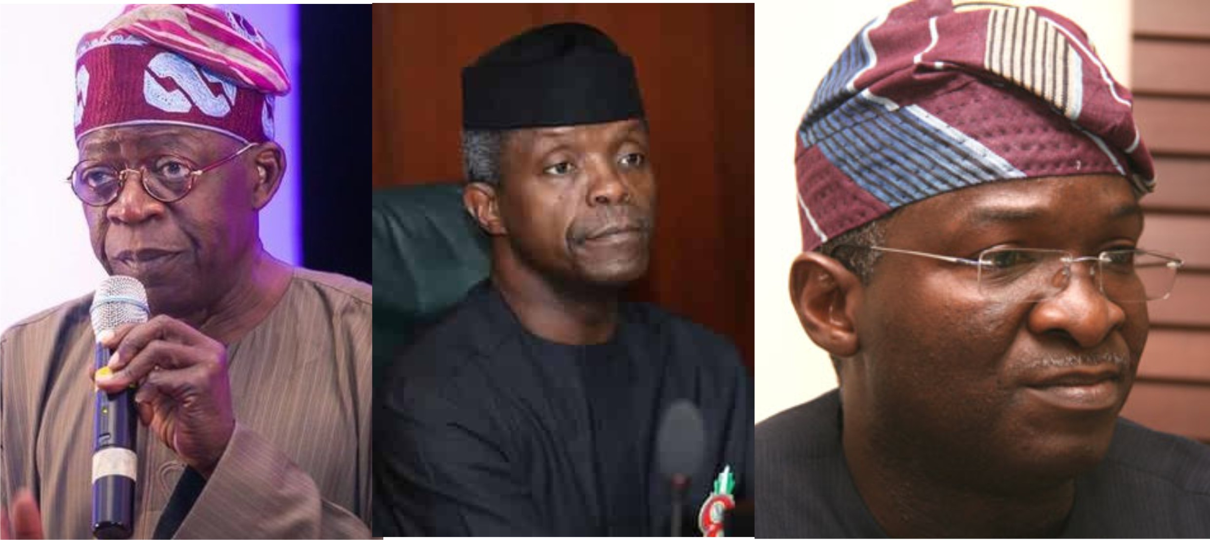 2023: Power brokers rule out Tinubu, Osinbajo, Fashola