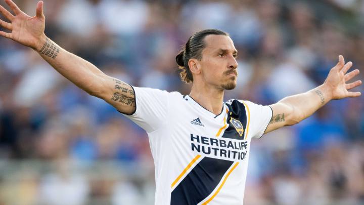 Ibrahimovic says goodbye to Los Angeles