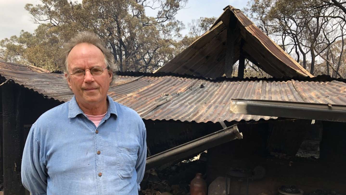 As Balmoral burned, one man survived by hiding in a makeshift 'coffin' in his backyard
