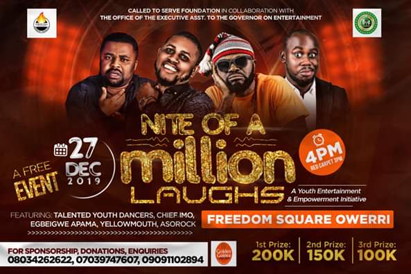 "Called to Serve Foundation" hosts Mother of all Charity Concert in Imo