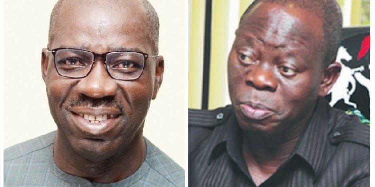Obaseki, Edo govt writes IG, DSS, demands Oshiomhole’s arrest