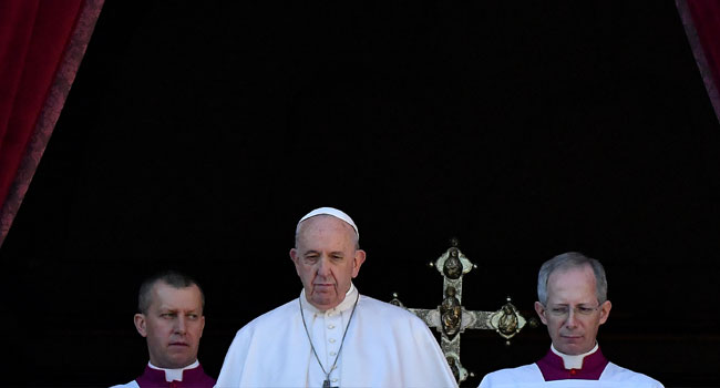Pope Francis bemoan extremism In Nigeria, other African countries