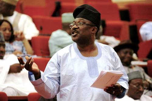 Senate President Lawan swears-in Smart Adeyemi as Senator representing Kogi West