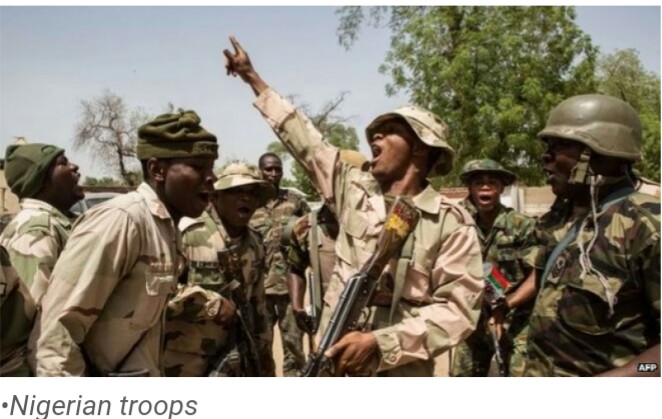 Residents flee as troops battle Boko Haram insurgents in Maiduguri hours after Buhari’s visit