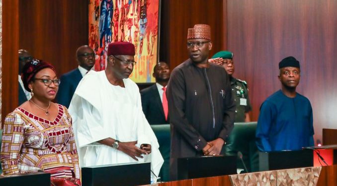 FEC observes a minute-silence for Borno terror victims, Koshoni