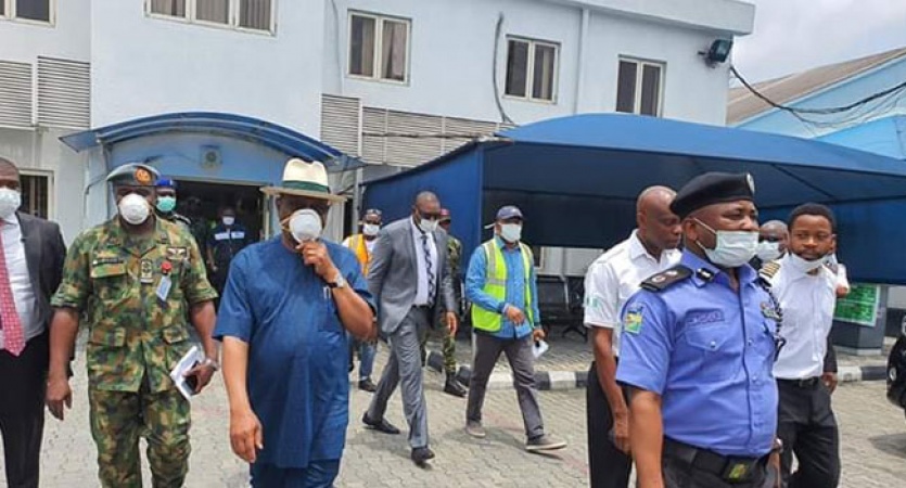 Wike arrests two helicopter pilots for violating lockdown order, Remanded in prison custody