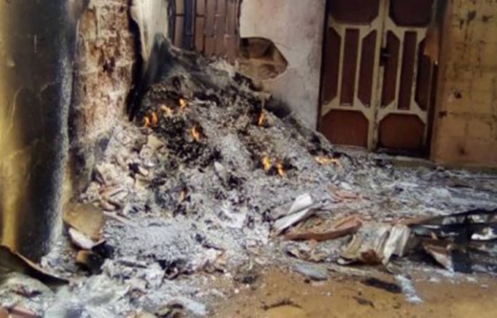 BREAKING: Fire guts INEC office in Abuja