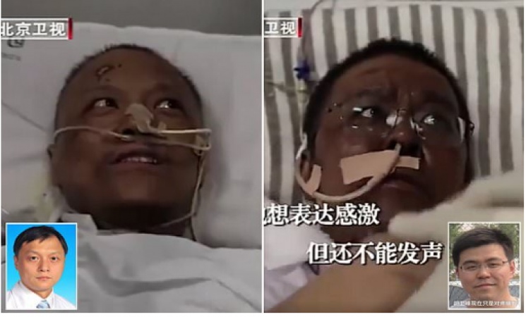 Coronavirus changes skin colour of two doctors from white to black