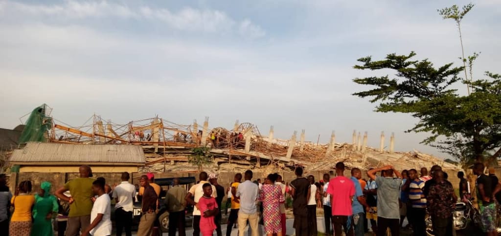 Imo Collapse building: Gov. Uzodinma commiserates families of victims