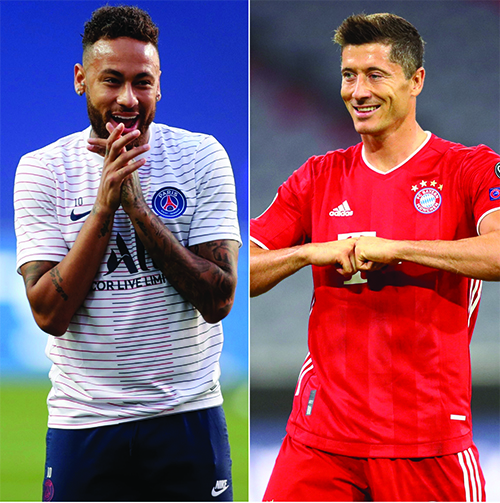 Champions League final 2020: Neymar, Lewandoski exchange fire