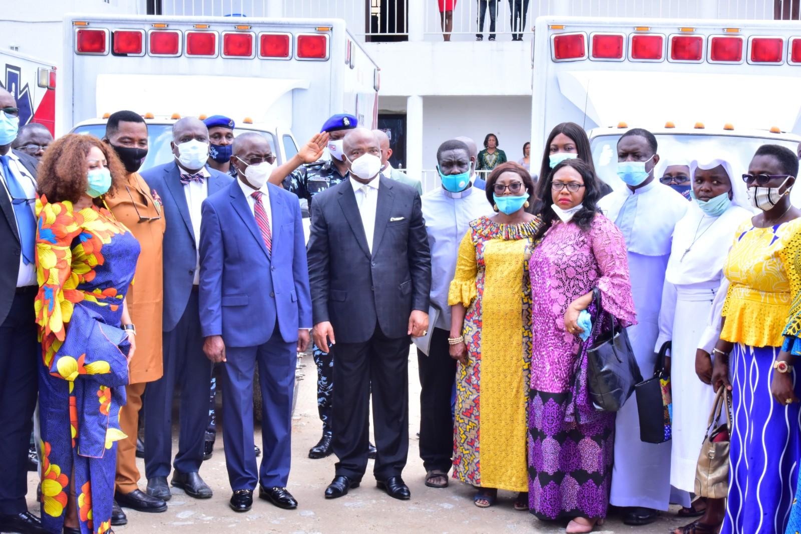 Uzodimma Improves Imo Health Care, Flags-off Free Mobile Clinic