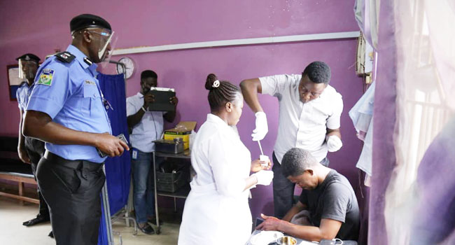 Police Authorities Arrest Inspector For Assaulting Photojournalist In Lagos