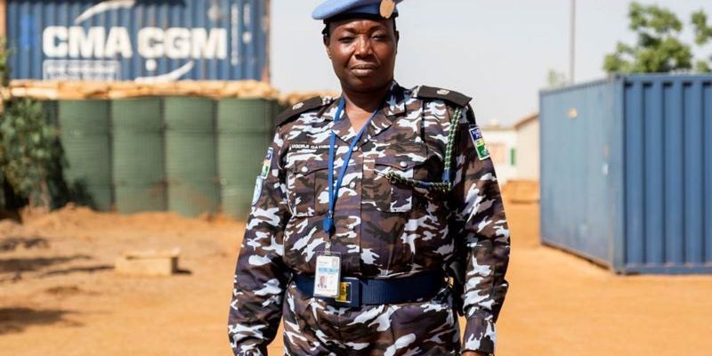 SIGH OF RELIEF: Catherine Ugorji emerges UN Woman Police Officer of the Year