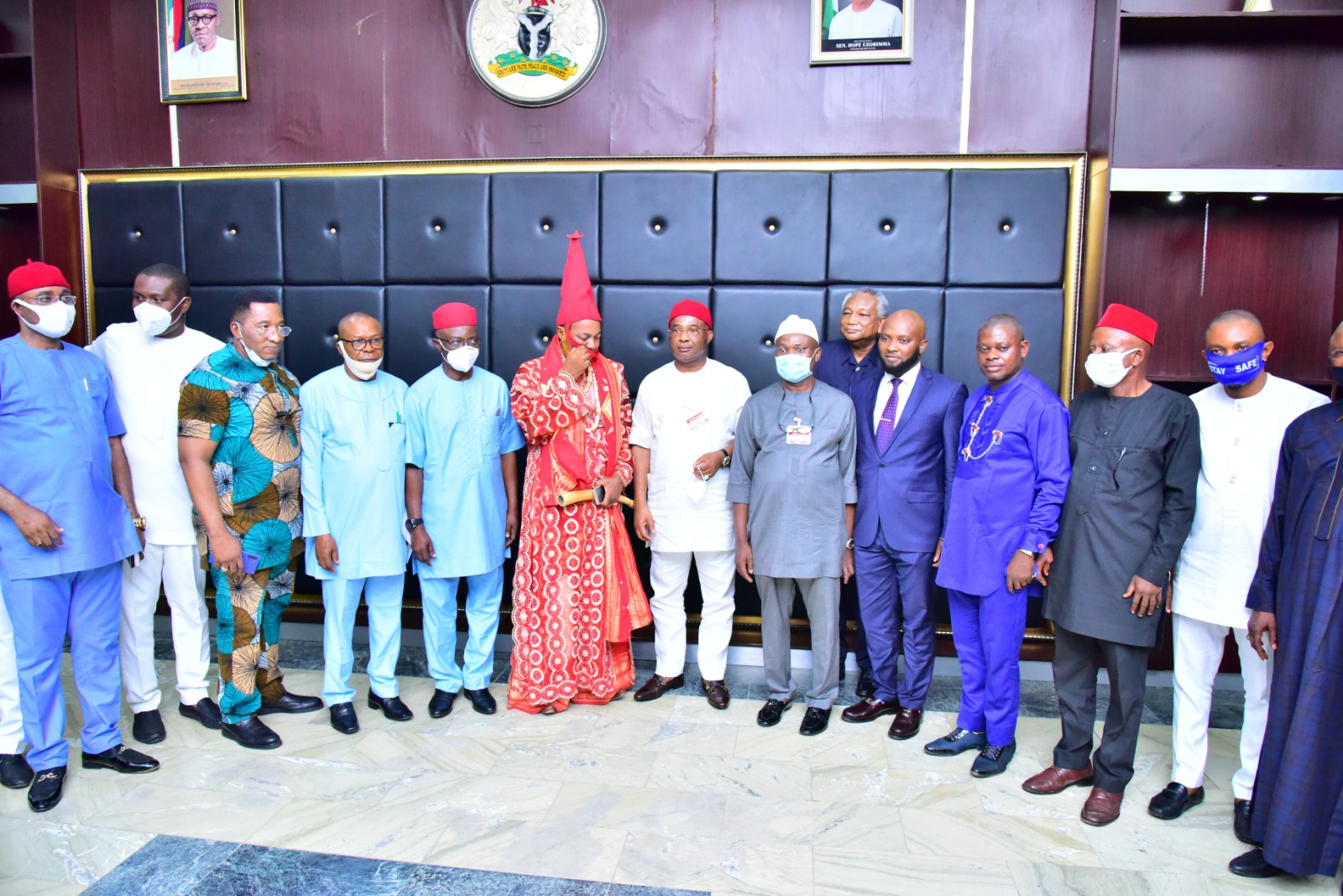 Serve Our People Selflessly, Make Them Happy, Uzodimma To Board Chairmen, Members