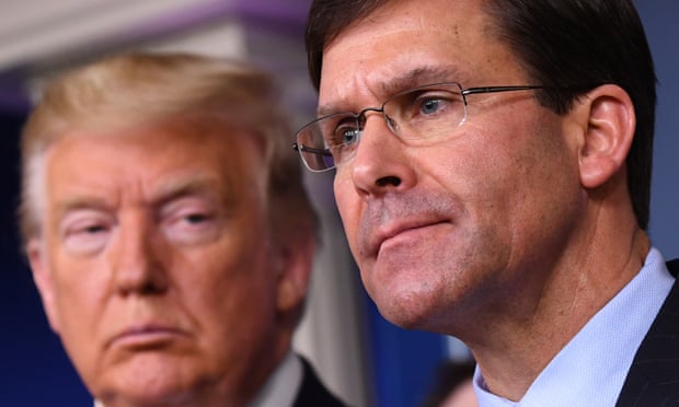 BREAKING: Trump Fires Mark Esper, Secretary Of Defense  - The Guardian