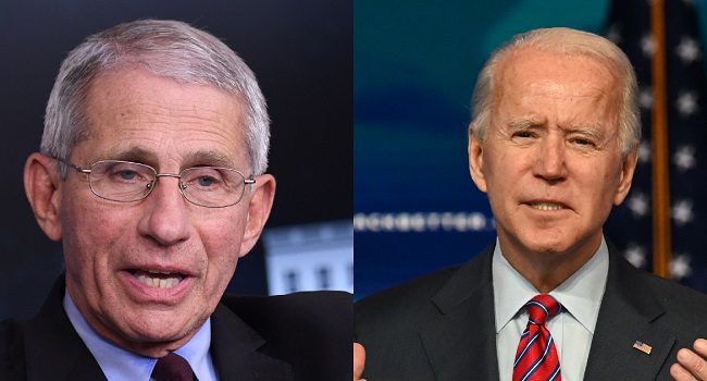 Fauci Accepts Biden’s Request To Be Chief Medical Adviser, Stay On COVID-19 Team