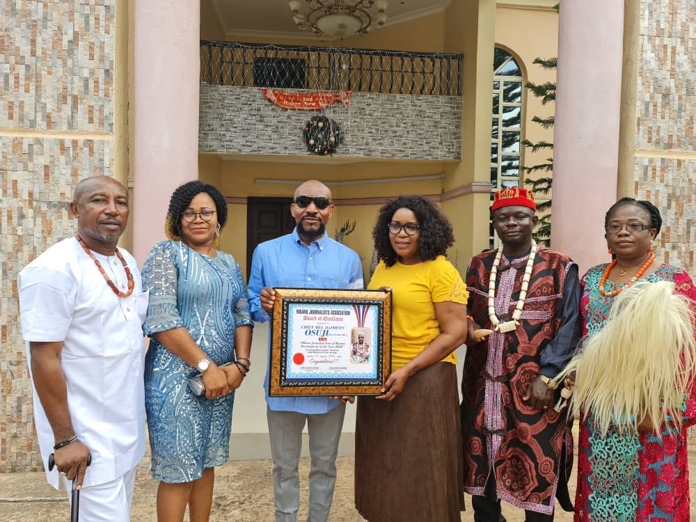 Mel Osuji Joins  Receives MJA 2020 Greatness Award