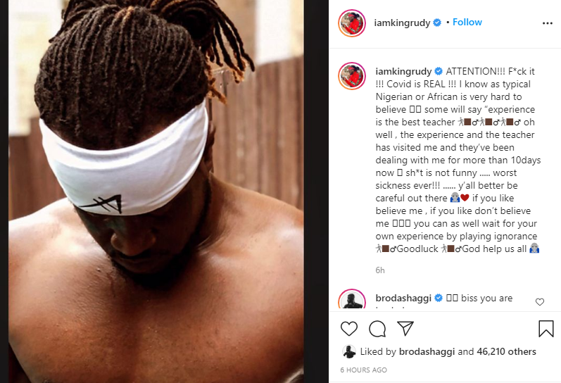 Paul Okoye of P-square Tests Positive For COVID-19