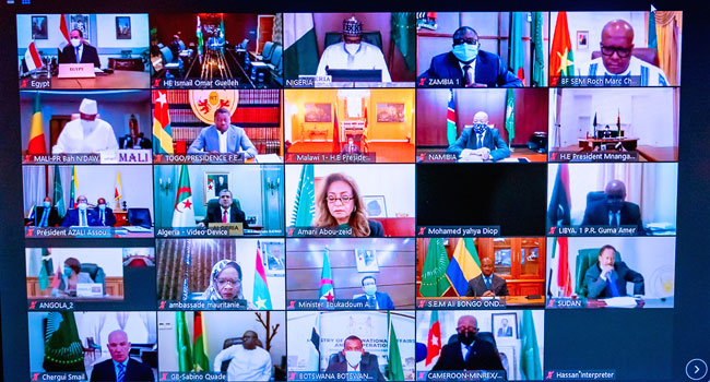 Buhari Pledges Support For New AU Chairman, Felix Tshisekedi