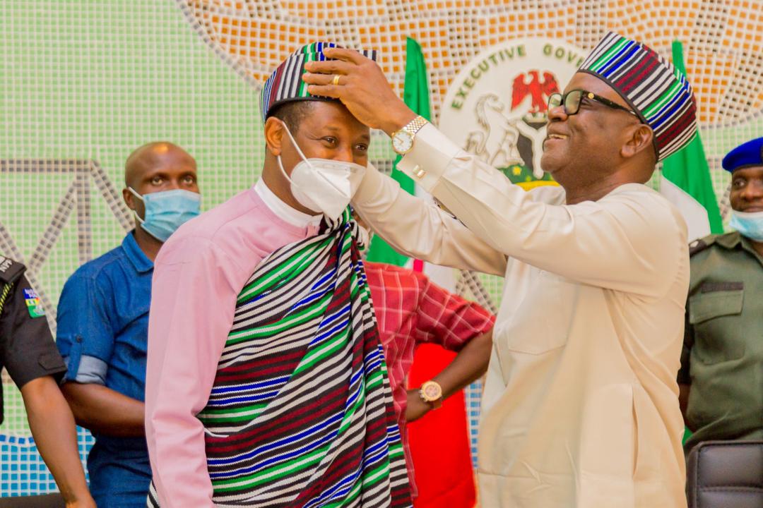 PILGRIMAGE: NCPC Boss Pays  Sensitisation Visit To Benue, Meets Governor Samuel Ortom