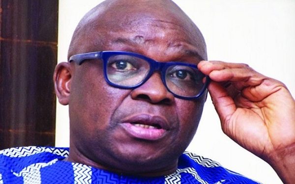 BREAKING: Gunshots As Fayose Leaves Southwest PDP Congress