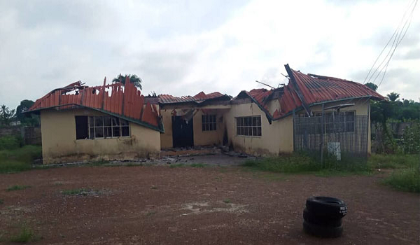 Hoodlums Set INEC Offices Ablaze In Ebonyi