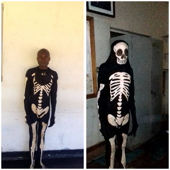 Zimbabwean Police Arrest Burglar Who Pretends To Be A Ghost