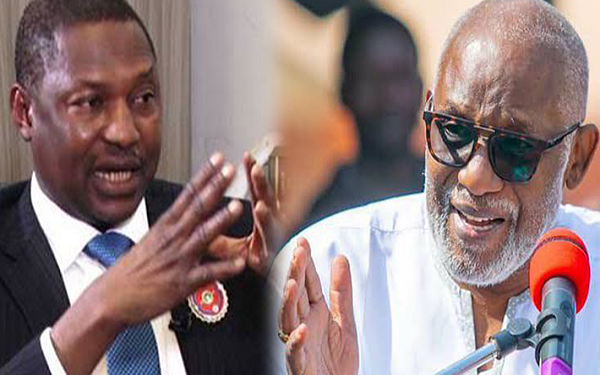 Akeredolu Blasts Malami, Says Comment Over Open Grazing Ban Wicked, Arrogant