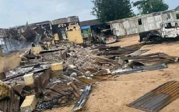 Again, Gunmen Raze Police Station In Delta