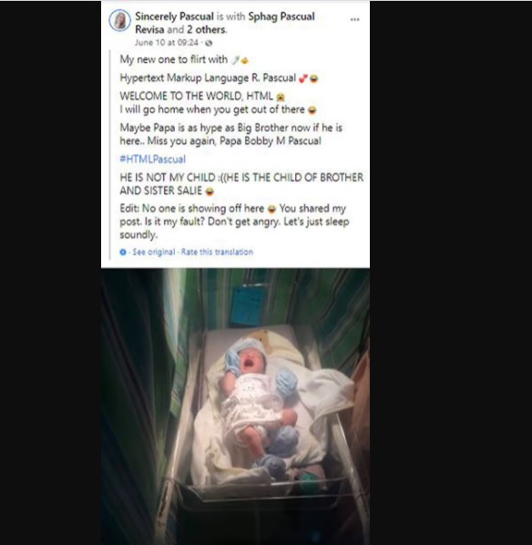 Web Designer Names His Son HTML In Honour Of His Profession