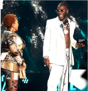 Burna Boy Wins BET’s International Act Award