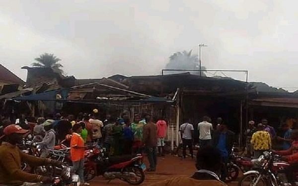 25-Year–Old Supermarket Gutted By Fire In Delta