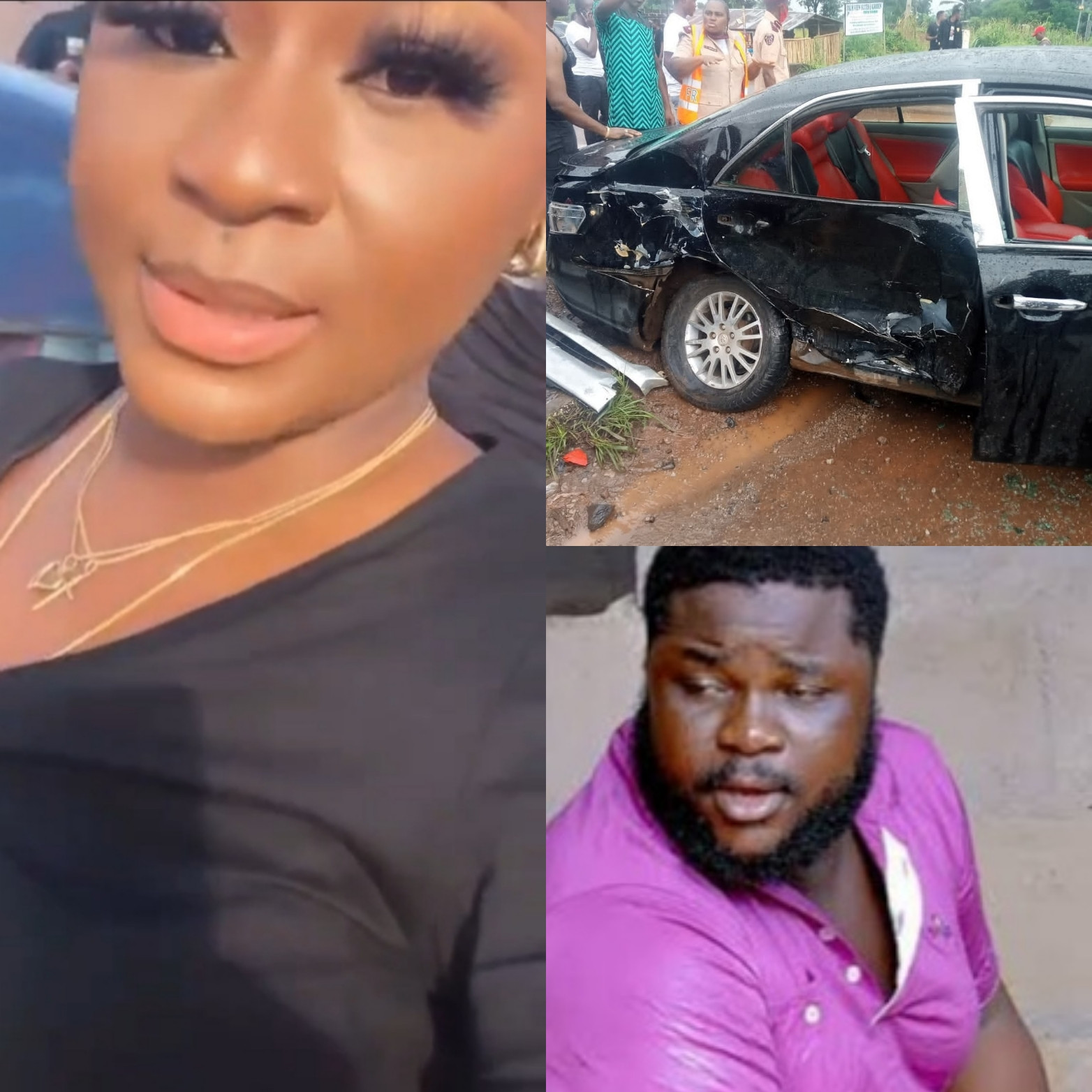 Destiny Etiko, Kevin Uvo, Others Involved In Auto Crash