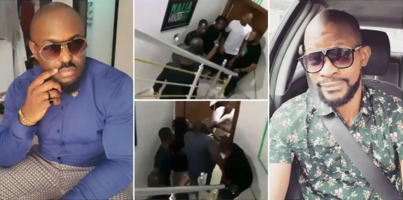 As Jim Iyke Goes Physical With Uche Maduagwu In