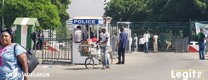Breaking: Police, SSS Take Over National Assembly Over Planned Protest by Legislative Workers