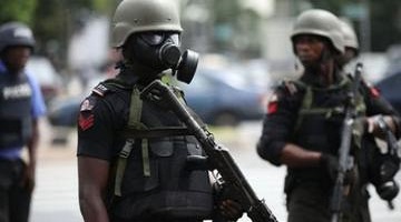 Security Agencies Disperse SDP Protesters At INEC, Barricade Office In Kogi