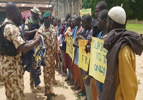 5,890 Terrorists Surrendered To Troops, Says DHQ