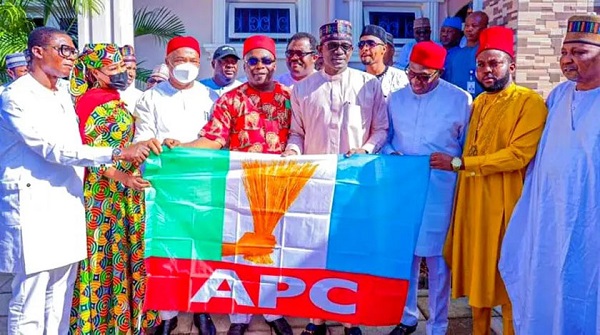 Anambra Guber: Former APGA Guber Aspirant, Umeoji, Two Lawmakers Dump APGA For APC