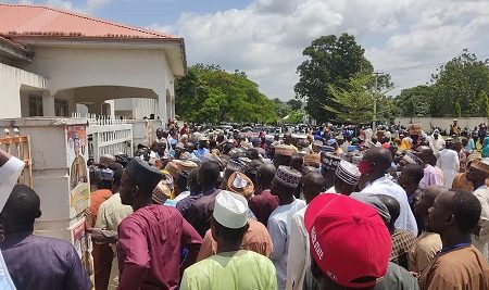 BREAKING: Governor Sani-Bello Of Niger Reportedly Stranded As APC Holds Parallel State Congress