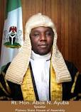 BREAKING: Plateau House Of Assembly Speaker Removed, Hon. Yakubu Sanda Emerges New Speaker