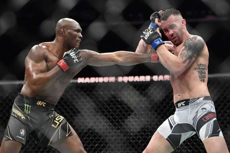 Kamaru Usman Leaves Opponent Colby Covington On Crutches After Rematch - Today