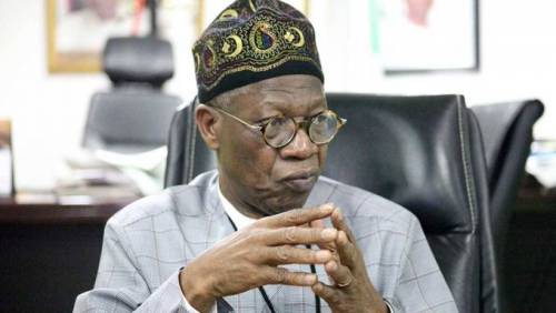 BREAKING: Lai Mohammed Waves Aside Lagos #EndSARS Report, Says It's Fake News