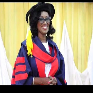 Veteran Nollywood Actor, Barbara Odoh Bags A PhD In Social & Community Development From The Prestigious IIU