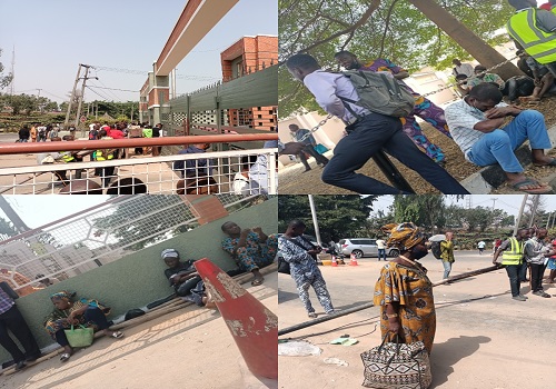 BREAKING: Magodo Residents Stranded As Landowners Recover Properties