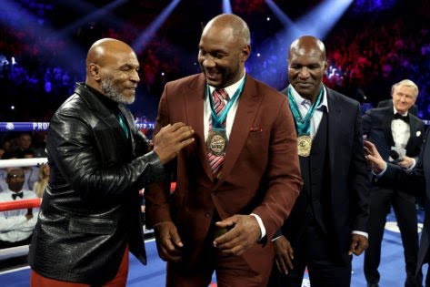BOXING: Mike Tyson vs. Lennox Lewis Exhibition ‘Better Than Any Other Fight Out There,’ Says Justin Fortune - EssentiallySports