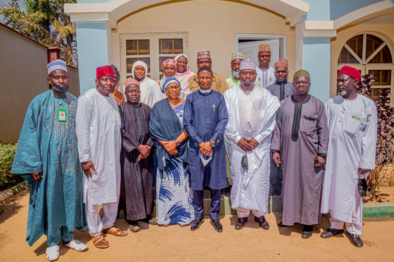 NCPC Boss, Rev. Pam Receives Members Of Plateau State Muslim Pilgrims Welfare Board On Condolence Visit