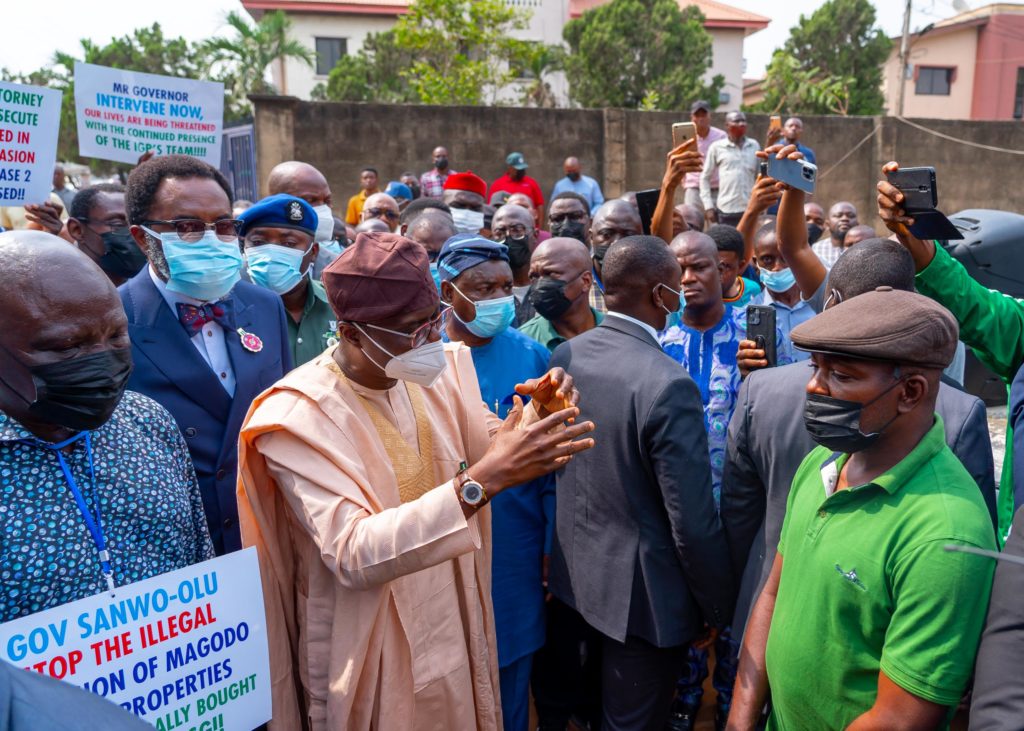 Magodo: Outrage Over Police Officer’s Refusal To Obey Sanwo-Olu
